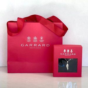 GARRARD & CO Jewelers to the Queen of England RARE 925 Sterling Silver Necklace